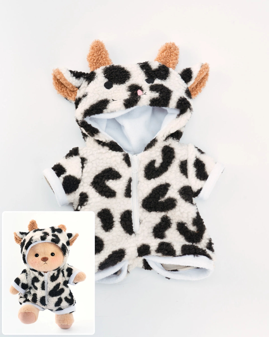 Fuffybear MooMoo-Jointed Bear