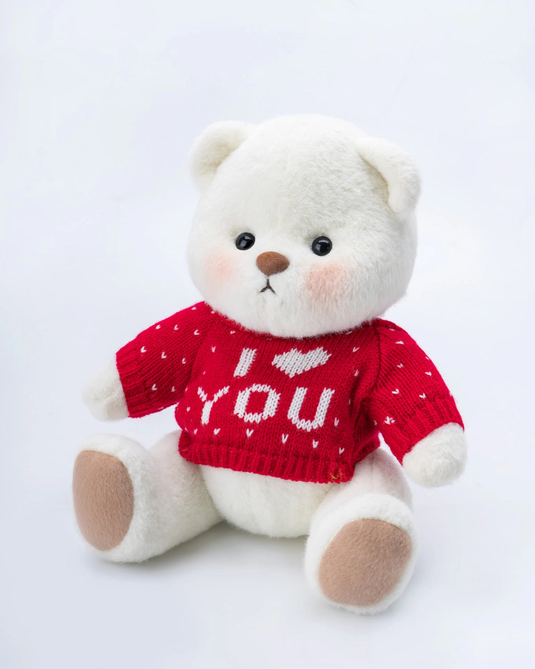 Fuffybear Love Red Sweater-Jointed Bear