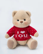 Fuffybear Love Red Sweater-Jointed Bear
