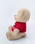 Fuffybear Love Red Sweater-Jointed Bear