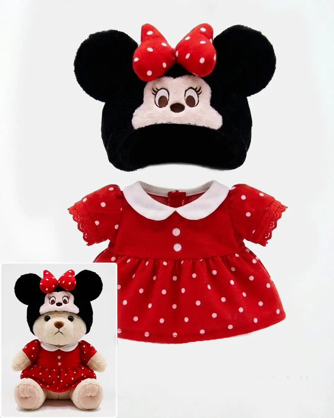 Fuffybear Minnie-Jointed Bear