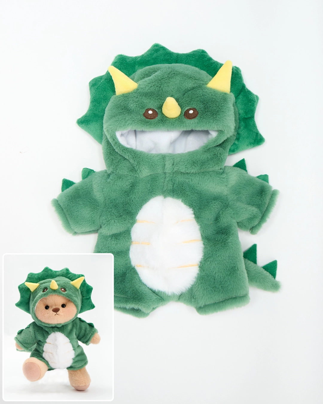 Fuffybear Triceratops-Jointed Bear